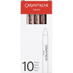 CARAN D&rsquo;ACHE Neocolor I, L: 10 cm, tykkelse 8,5 mm, brown (059), 10 stk./ 1 pk.
