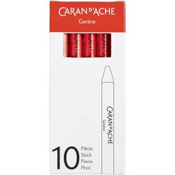 CARAN D&rsquo;ACHE Neocolor I, L: 10 cm, tykkelse 8,5 mm, scarlet (070), 10 stk./ 1 pk.