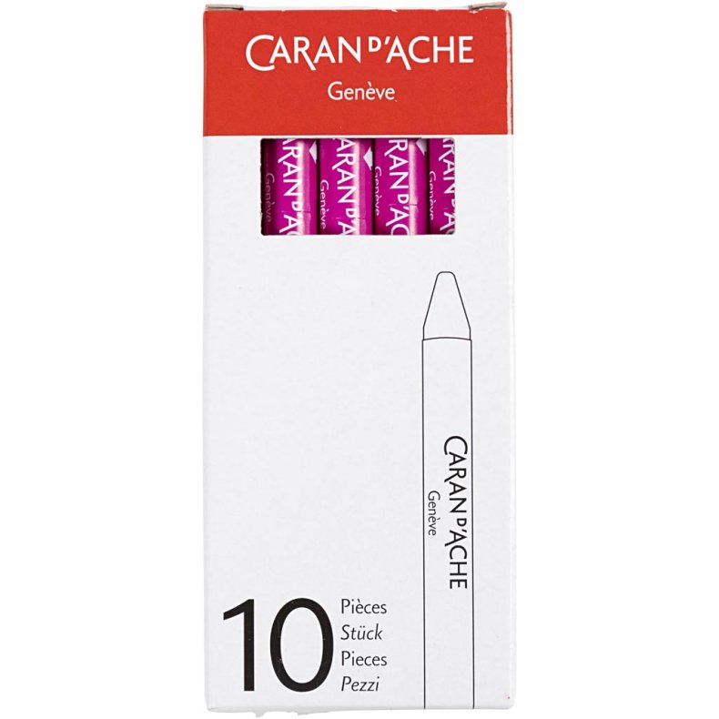 CARAN D&rsquo;ACHE Neocolor I, L: 10 cm, tykkelse 8,5 mm, crimson (090), 10 stk./ 1 pk.