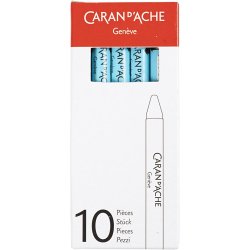 CARAN D&rsquo;ACHE Neocolor I, L: 10 cm, tykkelse 8,5 mm, turquoise blue (171), 10 stk./ 1 pk.