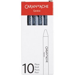 CARAN D&rsquo;ACHE Neocolor I, L: 10 cm, tykkelse 8,5 mm, grey (005), 10 stk./ 1 pk.
