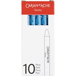 CARAN D&rsquo;ACHE Neocolor II, L: 10 cm, tykkelse 8,5 mm, cobalt blue (160), 10 stk./ 1 pk.