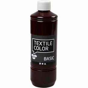 Tekstilmaling, aubergine, 500 ml/ 1 fl.