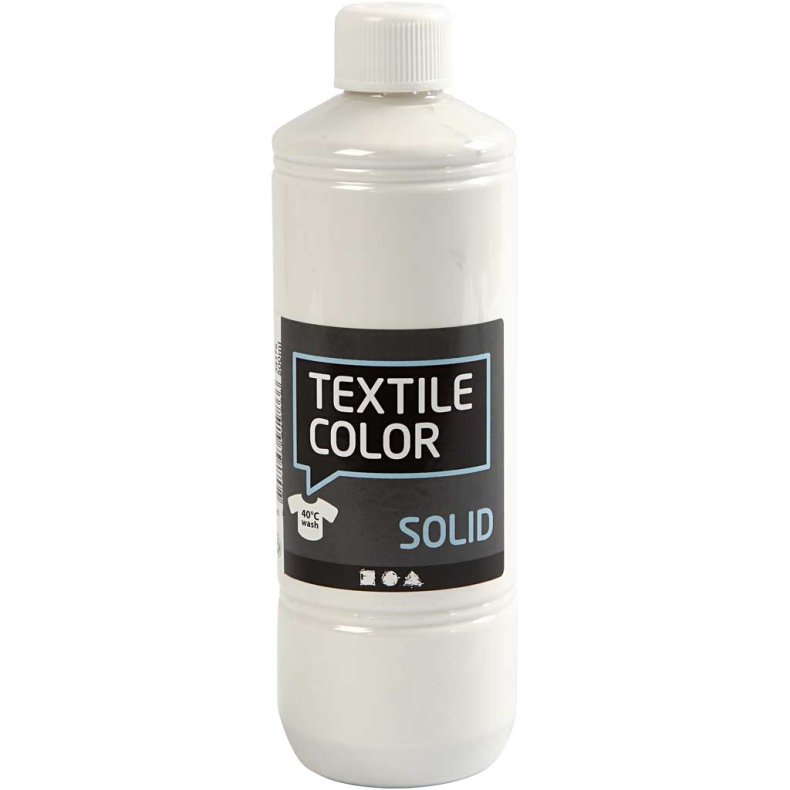 Textile Solid, d&aelig;kkende, d&aelig;khvid, 500ml/ 1 fl.