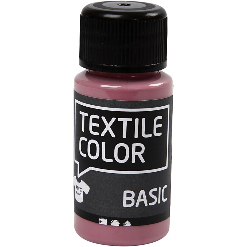 Textile Color, m&oslash;rk rosa