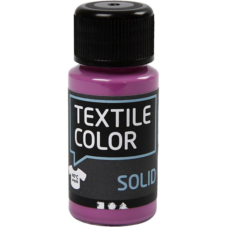 Textile Solid, d&aelig;kkende, fuchsia, 50ml/ 1 fl.