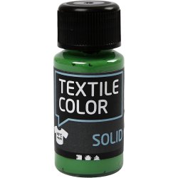 Textile Solid, d&aelig;kkende, brilliantgr&oslash;n, 50 ml/ 1 fl.