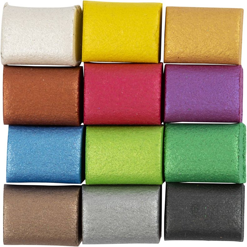 Art Akvarelfarver, metallicfarver, 12 frv./ 1 pk.