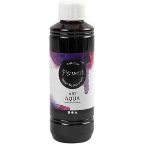 Akvarelmaling, brun, 250 ml/ 1 fl.