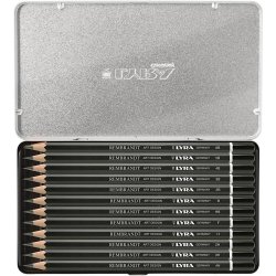 Art Design Tegneblyanter, B,2B,3B,4B,5B,6B,HB,H,2H,3H,4H,F, 12 stk./ 1 pk.