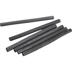 Tegnekul, L: 115 mm, diam. 10 mm, h&aring;rd, 6 stk./ 1 pk.