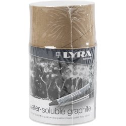 Lyra Grafit Akvarelstifter, L: 6,5 cm, 2B,6B,9B, 24 stk./ 1 pk.