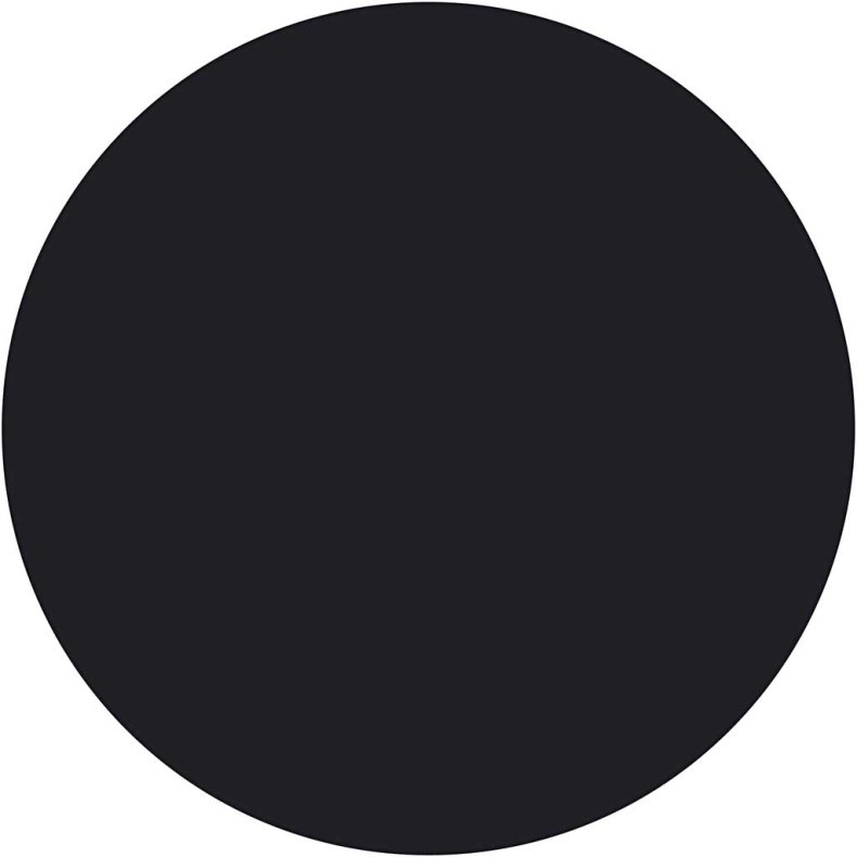 Vandfarve, H: 16 mm, diam. 44 mm, sort, 6 stk./ 1 pk.