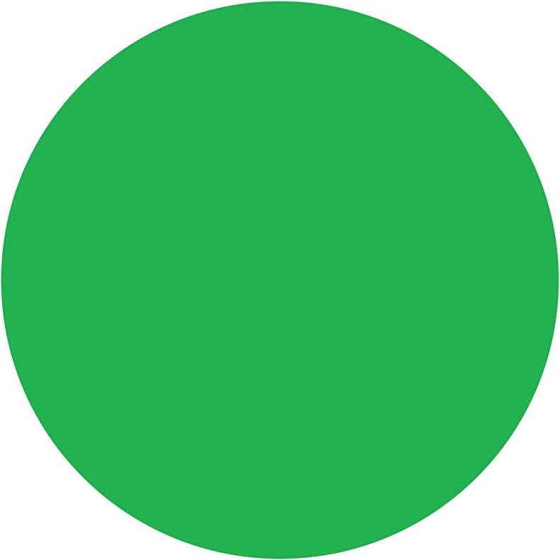 Vandfarve, H: 16 mm, diam. 44 mm, m&oslash;rk gr&oslash;n, 6 stk./ 1 pk.