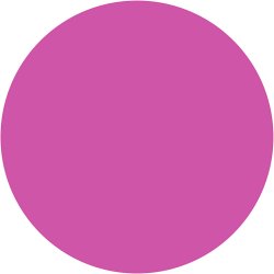 Vandfarve, H: 16 mm, diam. 44 mm, cerise, 6 stk./ 1 pk.