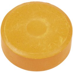 Vandfarve, H: 16 mm, diam. 44 mm, orange, 6 stk./ 1 pk.