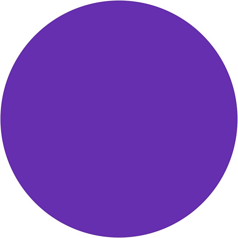 Vandfarve, H: 16 mm, diam. 44 mm, lilla, 6 stk./ 1 pk.