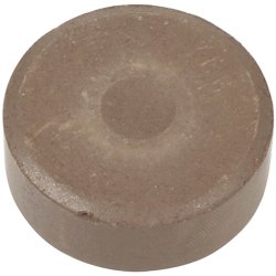 Vandfarve, H: 16 mm, diam. 44 mm, brun, 6 stk./ 1 pk.