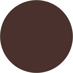 Vandfarve, H: 16 mm, diam. 44 mm, brun, 6 stk./ 1 pk.