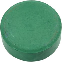 Vandfarve, H: 19 mm, diam. 57 mm, m&oslash;rk gr&oslash;n, 6 stk./ 1 pk.