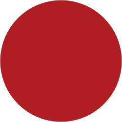 Textile Solid, d&aelig;kkende, r&oslash;d, 250 ml/ 1 fl.