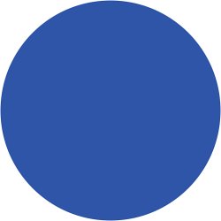 Textile Solid, d&aelig;kkende, brilliant bl&aring;, 250 ml/ 1 fl.