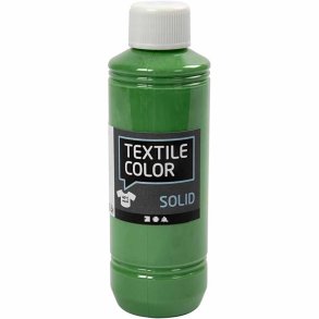 Textile Solid, dækkende, brilliantgrøn, 250 ml/ 1 fl.
