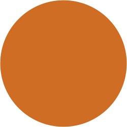 Textile Solid, d&aelig;kkende, orange, 250 ml/ 1 fl.