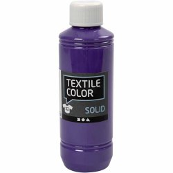 Textile Solid, d&aelig;kkende, lilla, 250 ml/ 1 fl.