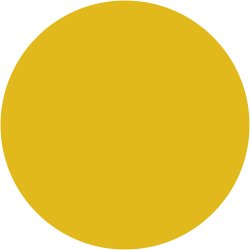 Textile Solid, d&aelig;kkende, gul, 250 ml/ 1 fl.