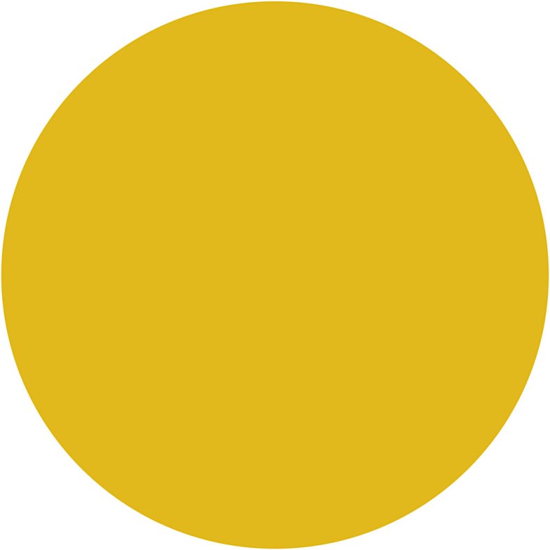 Textile Solid, d&aelig;kkende, gul, 250 ml/ 1 fl.