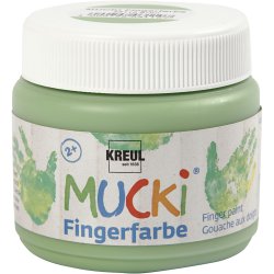 Mucki Fingermaling, gr&oslash;n, 150 ml/ 1 ds.