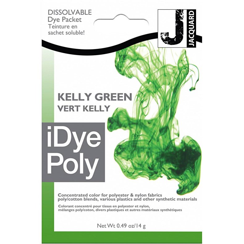iDye Poly, lys gr&oslash;n, 14 g/ 1 pk.