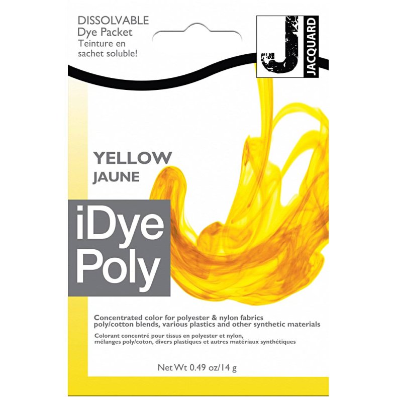 iDye Poly, gul, 14 g/ 1 pk.