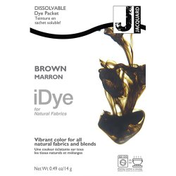 iDye Naturtekstiler, brun, 14 g/ 1 pk.