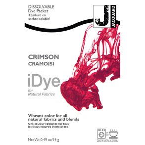 iDye Naturtekstiler, crimson (090), 14 g/ 1 pk.