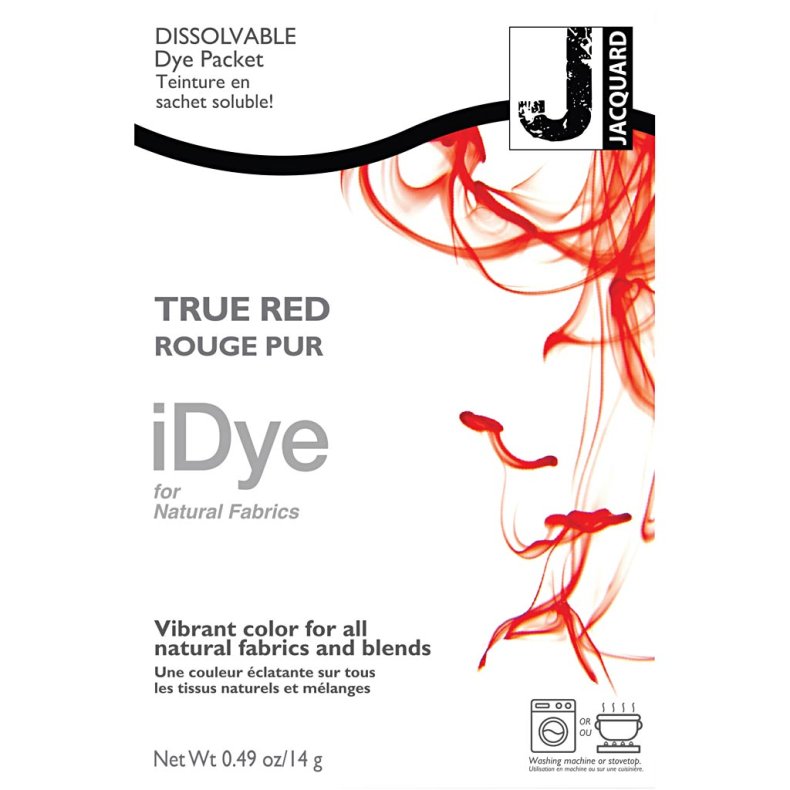 iDye Naturtekstiler, r&oslash;d, 14 g/ 1 pk.