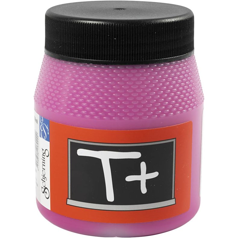 Tavlemaling, pink, 250ml/ 1 pk.