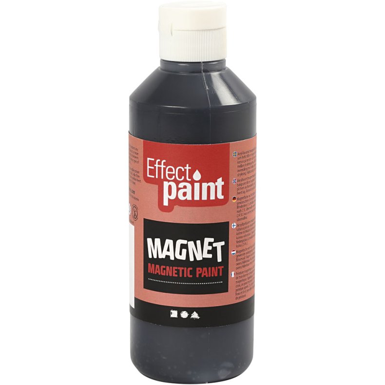 Magnetmaling, sort, 250ml/ 1 fl.