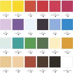 Gouachemaling, ass. farver, 24x20 ml/ 1 pk.