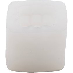 Silikoneform, Firkant med bobler, H: 5 cm, B: 6 cm, diam. 6 cm, 1 stk./ 1 pk.