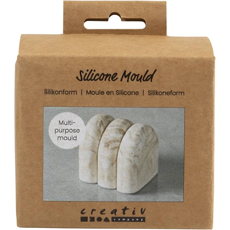 Silikoneform, Buer, H: 5 cm, diam. 4,5 cm, B: 4 cm, 1 stk./ 1 pk.