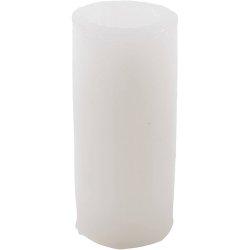 Silikoneform, Rillet cylinder, H: 12 cm, diam. 4 cm, 1 stk./ 1 pk.