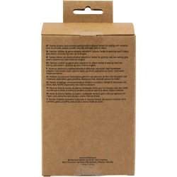 Silikoneform, Rillet cylinder, H: 12 cm, diam. 4 cm, 1 stk./ 1 pk.