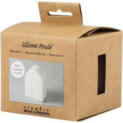 Silikoneform, Bue, H: 8 cm, diam. 4 cm, B: 5,5 cm, 1 stk./ 1 pk.