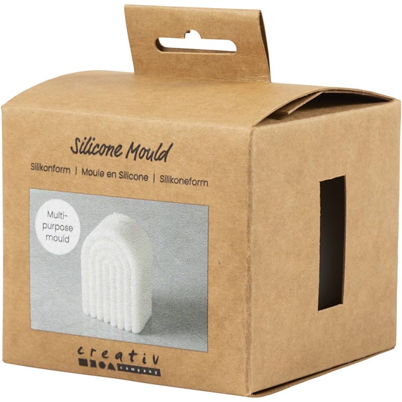 Silikoneform, Bue, H: 8 cm, diam. 4 cm, B: 5,5 cm, 1 stk./ 1 pk.