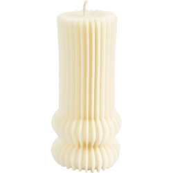 Silikoneform, Rillet cylinder med buer, H: 12,5 cm, diam. 6 cm, 1 stk./ 1 pk.