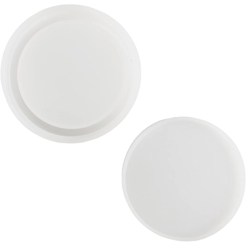 Silikoneform, Krukke med l&aring;g, H: 4,5 cm, diam. 7,5 cm, 1 stk./ 1 pk.