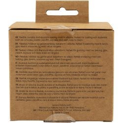 Silikoneform, Krukke med l&aring;g, H: 4,5 cm, diam. 7,5 cm, 1 stk./ 1 pk.