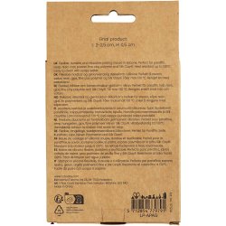 Silikoneform, Marguerit, H: 0,5 cm, L: 2-2,5 cm, 1 stk.